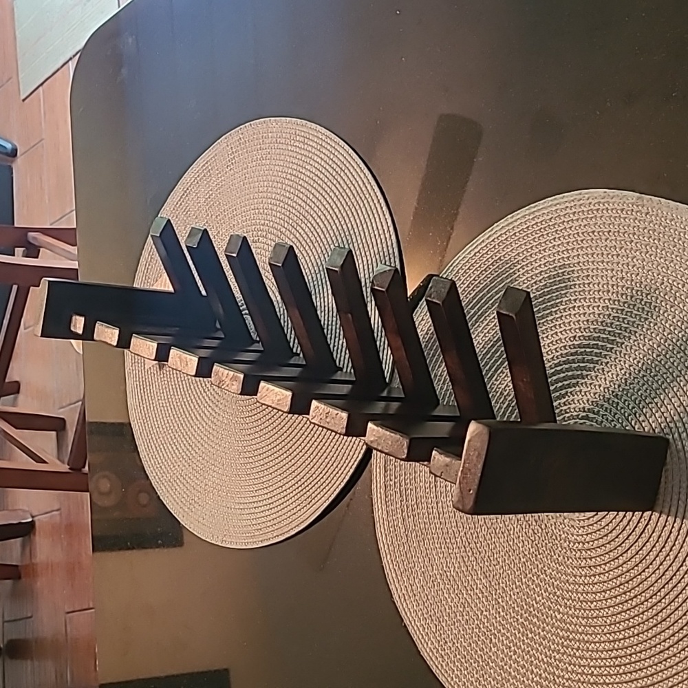 Wooden Coat Wall Rack